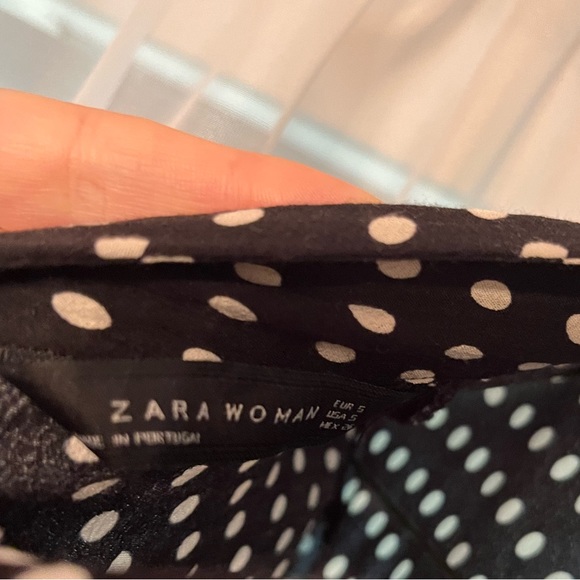 ZARA Polkadot Dream Blouse - Picture 3 of 3